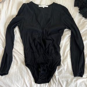 Small black bodysuit. Lovers + friends. Never worn.